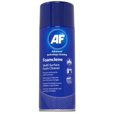 AF Foamclene - Anti-Static Foaming Cleaner Spray for Surfaces, Desks, White Boa