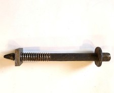 Antique iron bed bolt Wooden