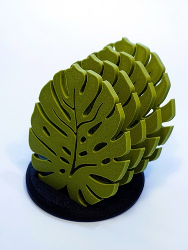 Monstera coaster leaf - coaster,