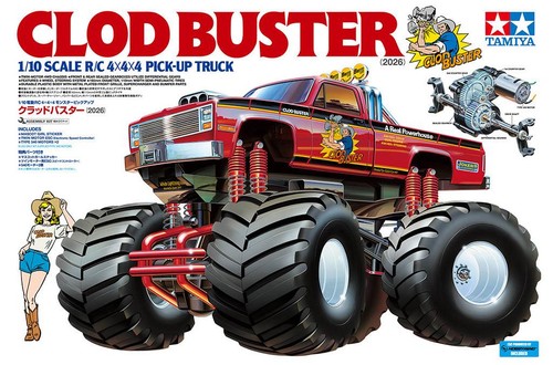 Tamiya 58762 clod buster - tamiya,