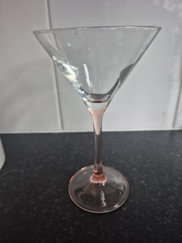 Luminarc pink cocktail - 80's,