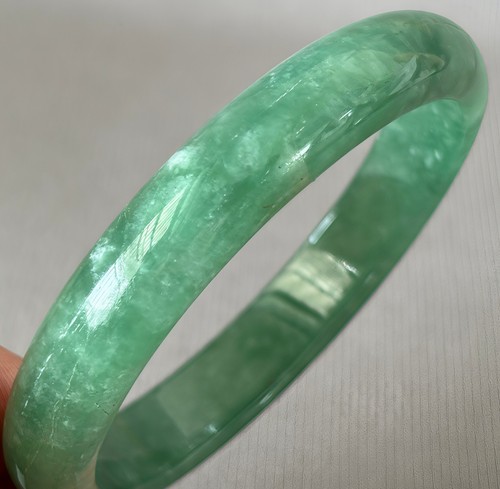 59mm natural green jadeite - 59mm,