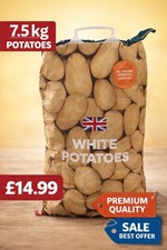 Fresh White Potatoes 7.5 kg |