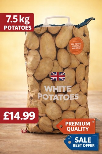 Fresh white potatoes - fresh, |