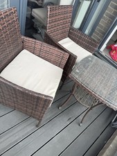 PATIO TABLE AND CHAIRS - MUST GO