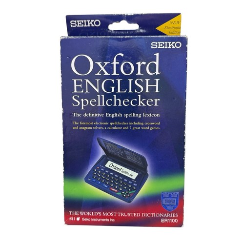 Seiko er1100 oxford english - seiko,