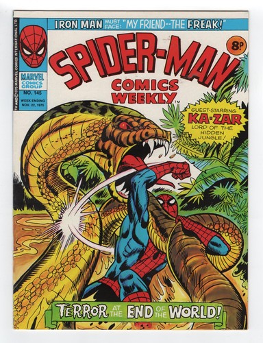 1971 marvel amazing spider man - marvel,