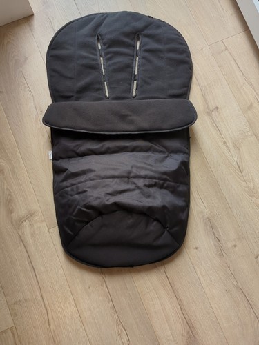 Mothercare footmuff black - footmuff,