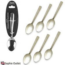 6 X Tea Spoons Stainless Steel