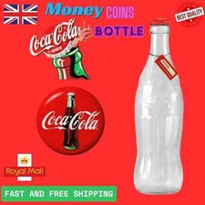 2FT Giant Coca Cola Money Bottle Plastic Bottle Saving Coin Piggy Bank Uk