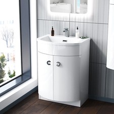 Nes Home White Freestanding