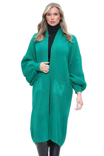 Womens maxi cardigan - cardigan, oversized