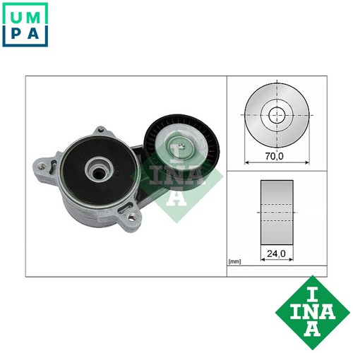 Belt tensioner vribbed - tensioner,
