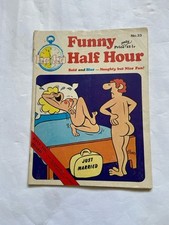 Funny Half Hour - No.12 - Original Vintage Rare Adult Humour