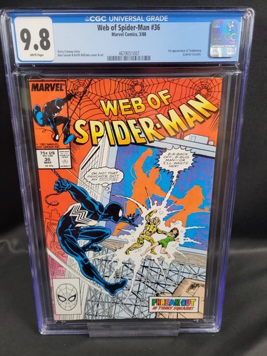 Web spider man cgc 9 - of, spider-man