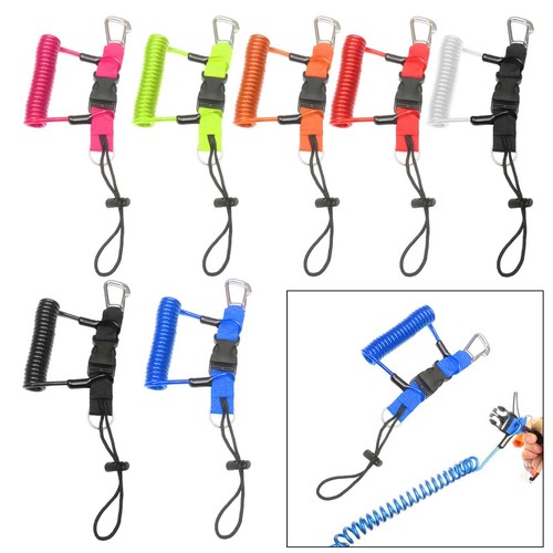 Scuba dive coil camera lanyard - dive,
