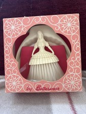Betterware 1960s Crinoline Lady Crumb Brush and Tray with Original Box