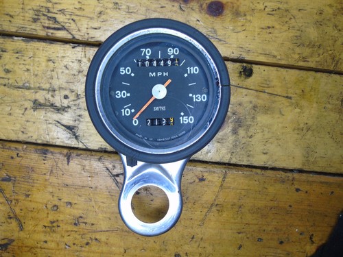 Smiths 150mph speedometer - smiths, bsa