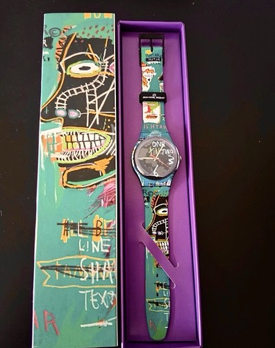 Swatch jean michel basquiat - swatch,