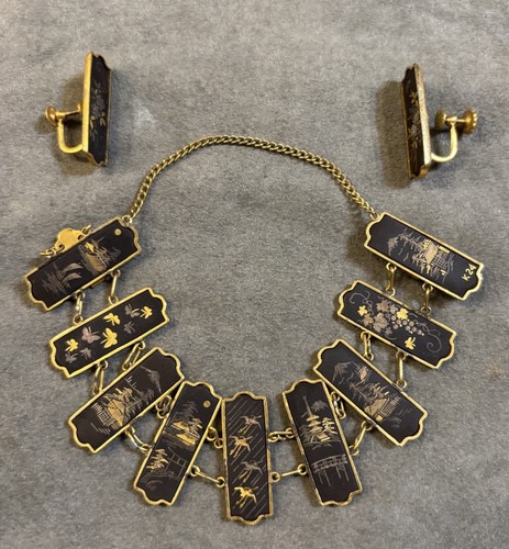 Japanese damascene bracelet - damascene,