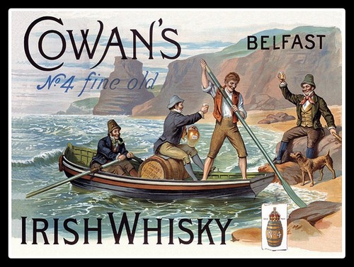 Cowan whiskey retro vintage - cowan's, whiskey,