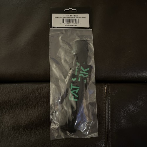 Fat shark black - fat, headstrap