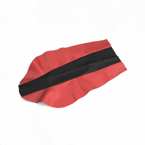 Red leather seat guard - red,