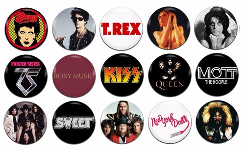15x glam rock bands artists - rock,