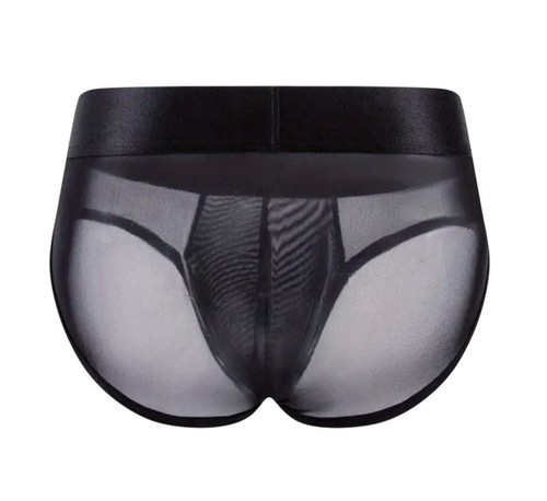 Men nylon briefs mesh - briefs,