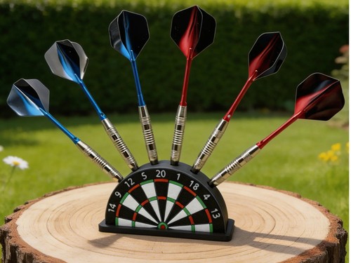 Dartboard inspired dart - dartboard,