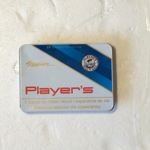 Vtg players medium cigarettes - vtg,