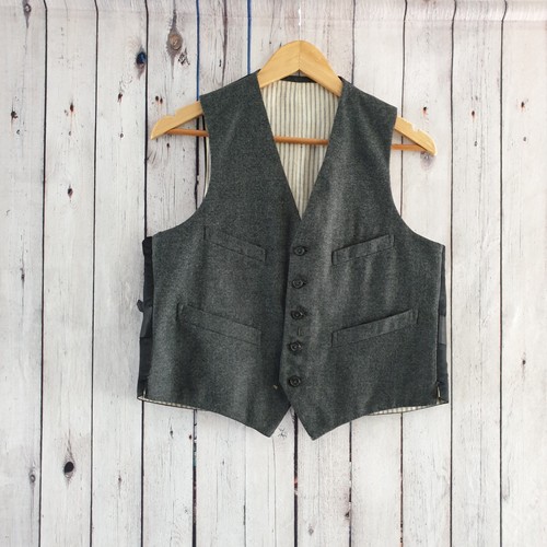 Vintage 1940s waistcoat - 1940s,