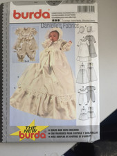 # NEW - BURDA CHRISTENING GOWN 3039- SIZE 3 - 18 MONTHS