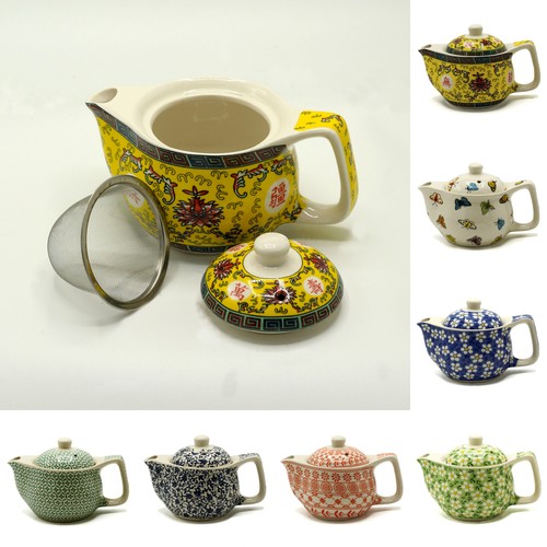 Teapot small ceramic herbal - ceramic,
