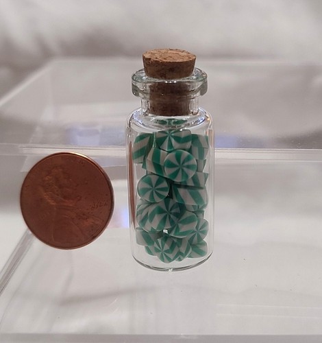 Miniature jar filled with - jar,