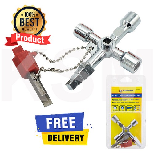 Universal utility key tool - key,