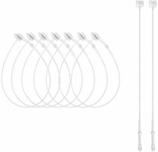 LOOP LOCK 3''5''9''INCH PLASTIC SECURITY TAGS TIE MANUAL TAGGING NYLON FASTENERS