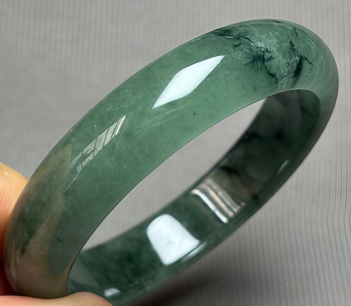 5mm natural green jadeite - green,