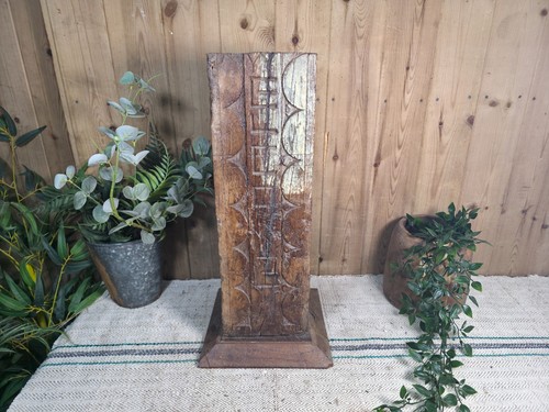 Large vintage reclaimed - large, carved