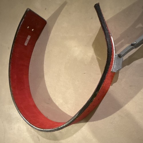 Inzer red leather - inzer,