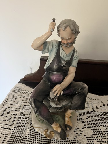 Old man worker cobbler - worker,