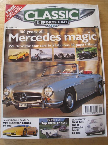 Classic sportscar aug 2001 - classic,