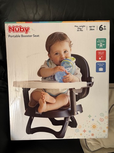 Nuby portable booster - seat, new