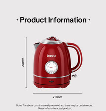 European-Style Retro Electric Kettle, 3L Large Capacity, Constant Temperature an