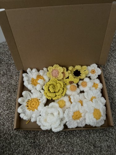 Crochet flowers handmade - crochet, x