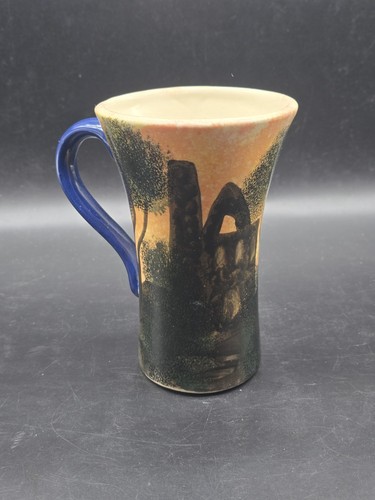 Large hand made coffee mug - hand,
