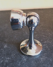 CHROME METAL VERY STRONG MAGNET DOOR STOP/DOOR HOLD OPEN. With Hidden Fixings.