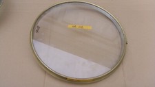old 12"" clock bezel aluminium