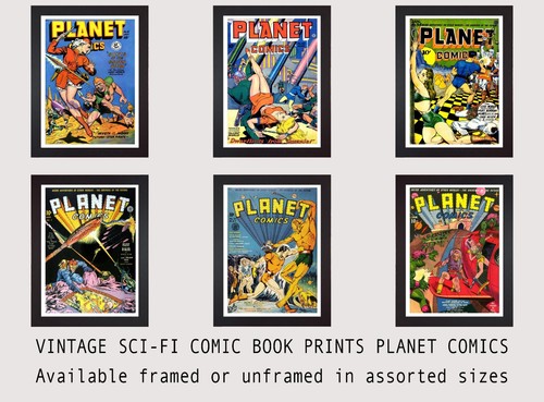 Planet comics retro - planet,