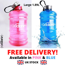 Large 1.89L Big Water Bottle Durable & Extra Strong Workout Gym Sports Outdoors